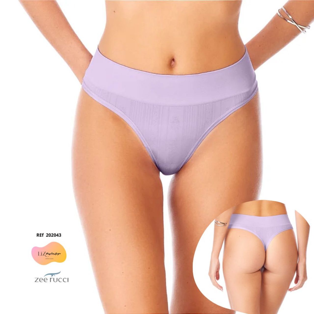 Zee Rucci. Fio dental sem costura