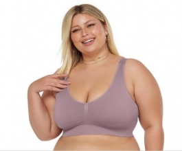 Zee Rucci. Top Rib Com Bojo Removível Sem Costura