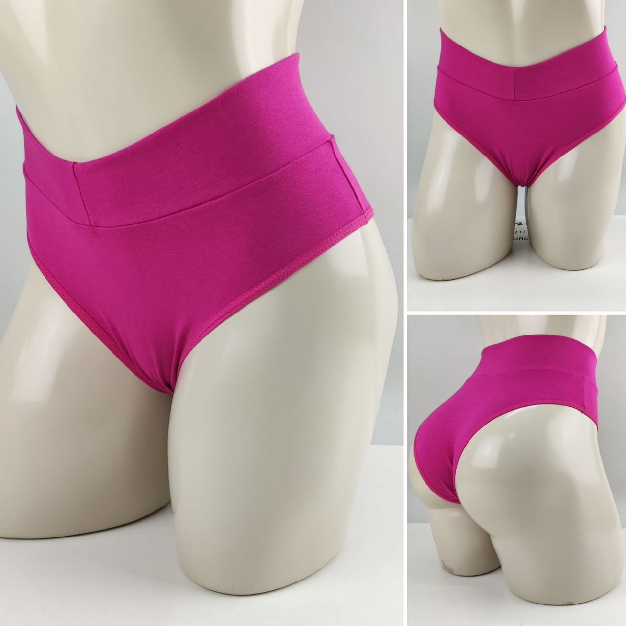 Lizamor. Tangão de coton com cós duplo reforçado.