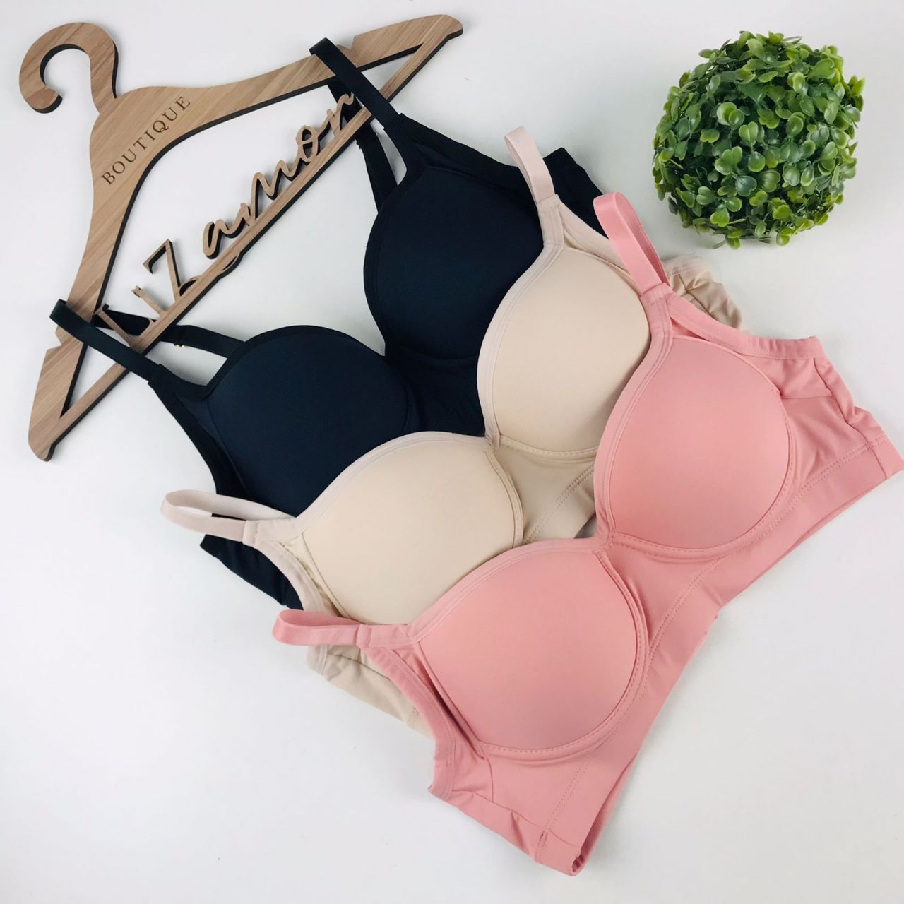 Campeão de Vendas. Sutiã Modelador com talas laterais. Corpo reforçado e estruturado