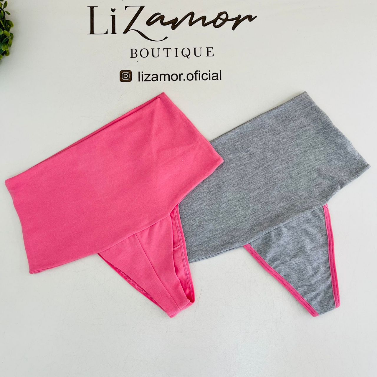 Fio Dental de cotton algodão Modelo cinturão Modelador