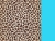 Animal Print com Azul Frozen - ANCAZF
