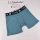 Cueca Boxer Long Leg. Modeo fabricado na Microfibra de Poliamida com elástico slip