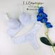 Lizamor. Conjunto de Soutien com alça em Crippir e base reforçada. Fio dental duplo.