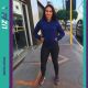 LIZ Fit. Calça legging básica térmica peluciada. Modelo de corte básico com interior peluciado