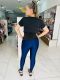 Calça Montaria com zíper. Fabricado por Lizamor, Calça Montaria Cirrè com zíper no cós e bolsinhos traseiros
