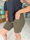 Liz fit. Bermuda Ciclista Maxxi Press Comfy com bolsos laterais
