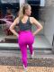 Liz fit. Calça Legging maxxi press comfy com bolsos laterais