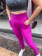 Liz fit. Calça Legging maxxi press comfy com bolsos laterais