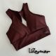 Liz fit. Top nadador com abertura nas costas. Modelo de bojo fixo