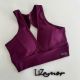 Liz fit. Top nadador com abertura nas costas. Modelo de bojo fixo