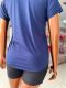 Liz Fit. Camiseta Feminina Tapa Bumbum Dry Fit manga curta