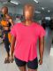 Liz Fit. Camiseta Feminina Tapa Bumbum Dry Fit manga curta