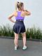 LIZFIT. Shorts saia rodada em microfibra e sainha de dryfit.