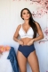 Fio dental milagroso. Fio dental duplo em microfibra que aperta a barriga e modela a cintura.