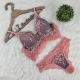 Linha Golden. Conjunto Estilo Cropped todo Rendado