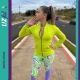 Liz Fit. Jaqueta Bomber Feminina. Modelo com bolsos e abertura total em zíper