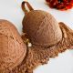 Plus Size. Conjunto de Soutien rendado com bojo e corpo reforçado. Fio dental asa delta rendado.