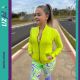 Liz Fit. Jaqueta Bomber Feminina. Modelo com bolsos e abertura total em zíper