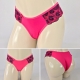 Tanga básica de microfibra com rendinhas laterais, modelo básico e pra usar todo dia