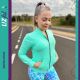 Liz Fit. Jaqueta Bomber Feminina. Modelo com bolsos e abertura total em zíper