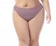 Zee Rucci. Calcinha fio dental plus size sem costura com cós confortável. 