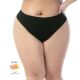 Zee Rucci. Calcinha fio dental plus size sem costura com cós confortável. 