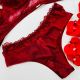 Plus Size. Conjunto de Soutien rendado com alça trabalhada. Fio dental alto de tule.