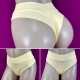 Fio dental extremamente confortável, com cós duplo bem alto que ajuda a modelar a cintura