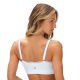 Sutiã Top Jacquard Zig-zag com Bojo sem Costura