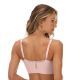 Sutiã Top Jacquard Zig-zag com Bojo sem Costura