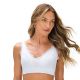 Sutiã Top Jacquard Zig-zag com Bojo sem Costura