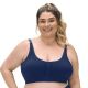 Zee Rucci. Sutiã Confort Plus Size e Sem Costura Com Bojo Removível 