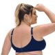 Zee Rucci. Sutiã Confort Plus Size e Sem Costura Com Bojo Removível 