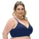 Zee Rucci. Sutiã Comfort Plus Size Com Bojo e Renda Sem Costura e com alças largas