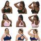 Zee Rucci. Sutiã Comfort Plus Size Com Bojo e Renda Sem Costura e com alças largas