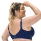 Zee Rucci. Sutiã Comfort Plus Size Com Bojo e Renda Sem Costura e com alças largas
