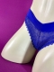 Fio dental duplo conforto de frente toda rendada. Modelo com cós duplo que proporciona conforto na cintura