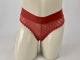 Fio dental duplo conforto de frente toda rendada. Modelo com cós duplo que proporciona conforto na cintura