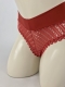 Fio dental duplo conforto de frente toda rendada. Modelo com cós duplo que proporciona conforto na cintura