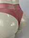 Fio dental duplo conforto de frente toda rendada. Modelo com cós duplo que proporciona conforto na cintura