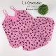 Baby Doll Plus Com Renda Estampado Sexy