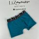 Cueca Boxer infantil com elástico Slip. Fabricado no UV Dry