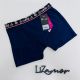 Cueca Boxer infantil com elástico Slip. Fabricado no UV Dry