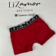 Cueca Boxer infantil com elástico Slip. Fabricado no UV Dry