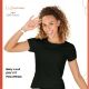 Camiseta Fitness Dry Com Proteção Uv Modelo Feminino