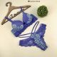 Fabricado por Lizamor. Conjunto de Soutien rendado push up. Acompanha fio dental rendado strappy bra.