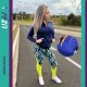 Liz Fit. Jaqueta Bomber Feminina. Modelo com bolsos e abertura total em zíper