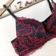 Fabricado por Lizamor. Conjunto de Soutien rendado push up. Acompanha fio dental rendado strappy bra.