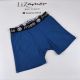 Cueca Boxer Long Leg. Modeo fabricado na Microfibra de Poliamida com elástico slip